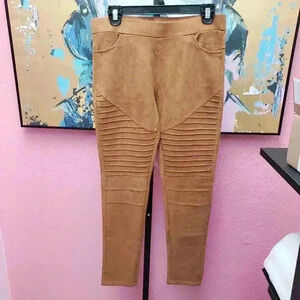 Suede Feel Moto Legging